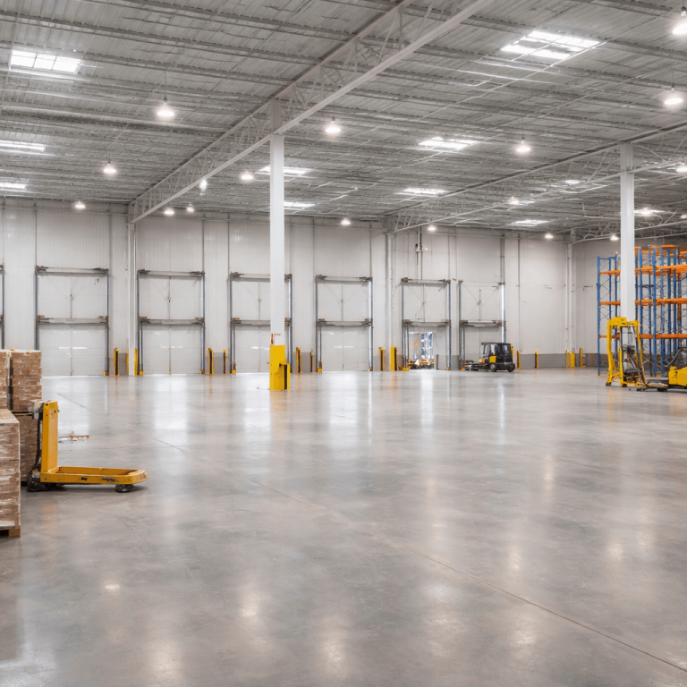 Industrial-warehouse-with-organized-storage